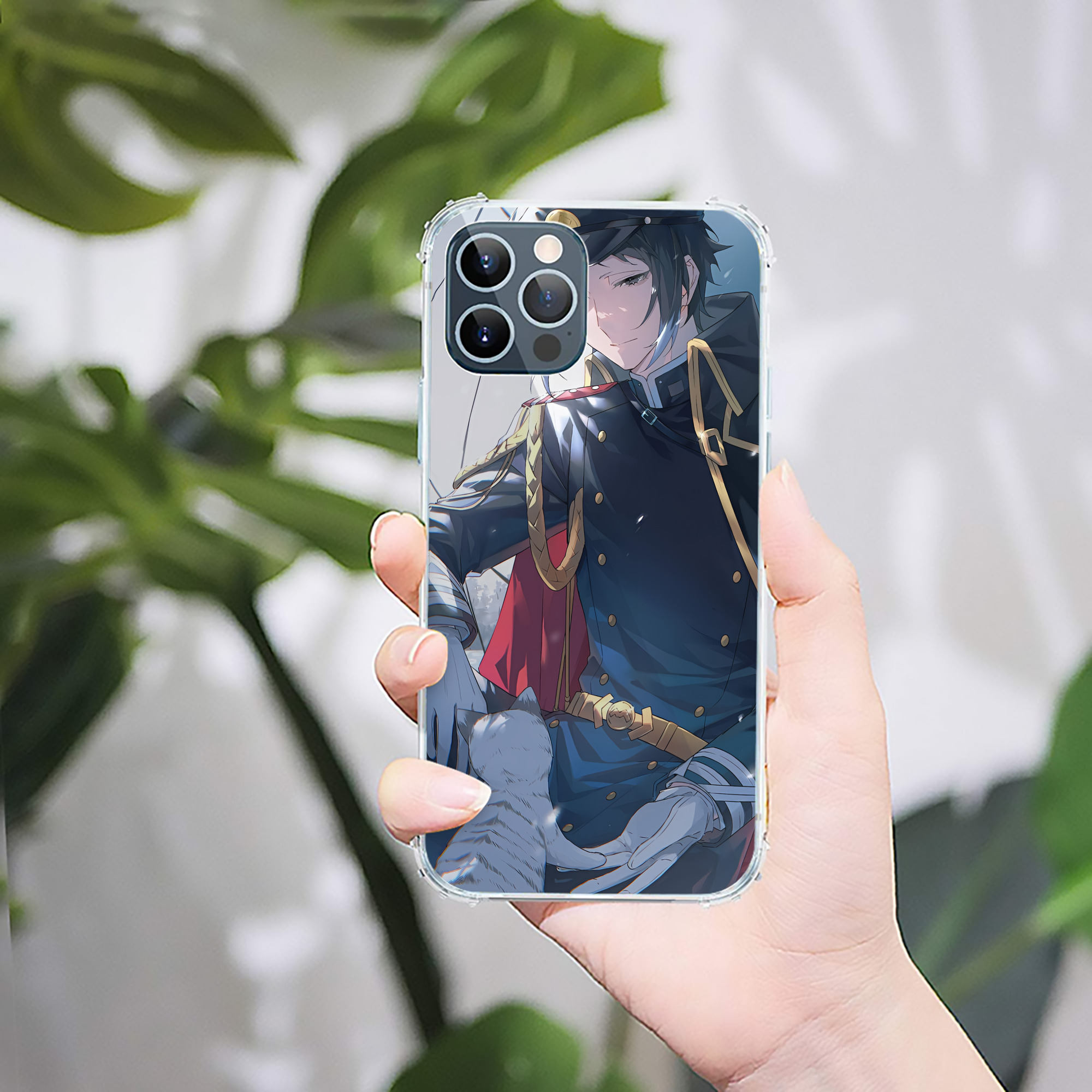 （画像用） 文豪ストレイドッグス Bungo Stray Dogs 【iPhone 12シリーズ対応】透明スマホケース（クリアソフトケース）